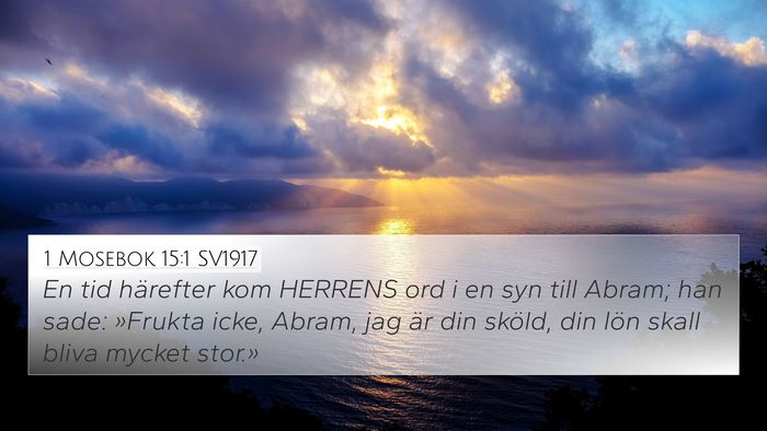 1 Mosebok 15:1 SV1917 Bible Verse Image