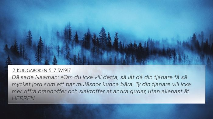 2 Kungaboken 5:17 SV1917 Bible Verse Image
