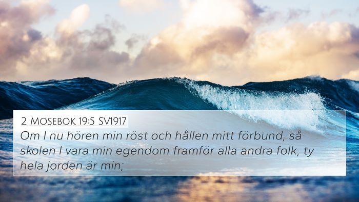 2 Mosebok 19:5 SV1917 Bible Verse Image