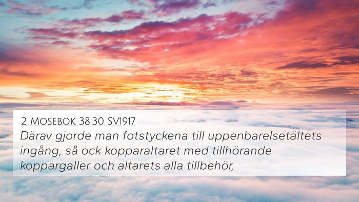 2 Mosebok 38:30 SV1917 Bible Verse Image