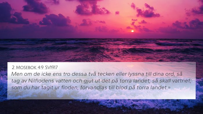 2 Mosebok 4:9 SV1917 Bible Verse Image