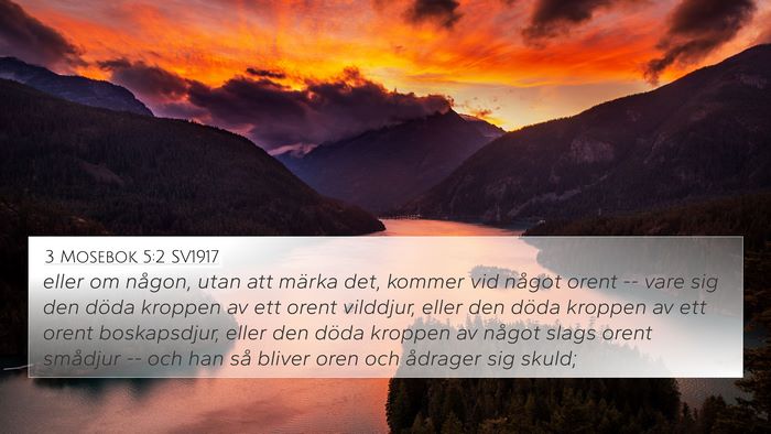 3 Mosebok 5:2 SV1917 Bible Verse Image
