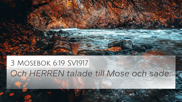 3 Mosebok 6:19 SV1917 4K Wallpaper - Och HERREN talade till Mose och - 4K Wallpaper Bible Verse