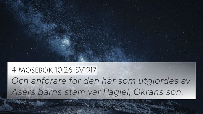 4 Mosebok 10:26 SV1917 Bible Verse Image