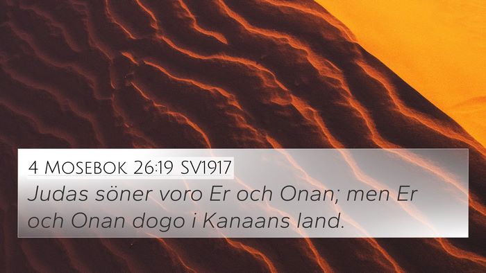 4 Mosebok 26:19 SV1917 Bible Verse Image