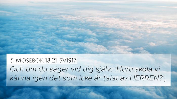 5 Mosebok 18:21 SV1917 Bible Verse Image