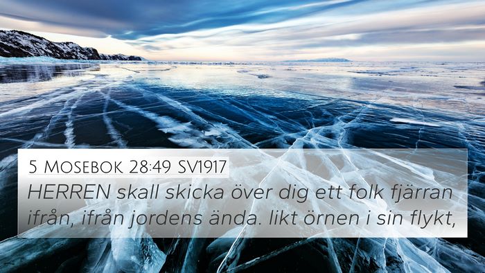 5 Mosebok 28:49 SV1917 Bible Verse Image