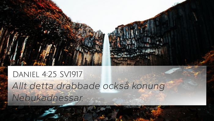 Daniel 4:25 SV1917 Bible Verse Image