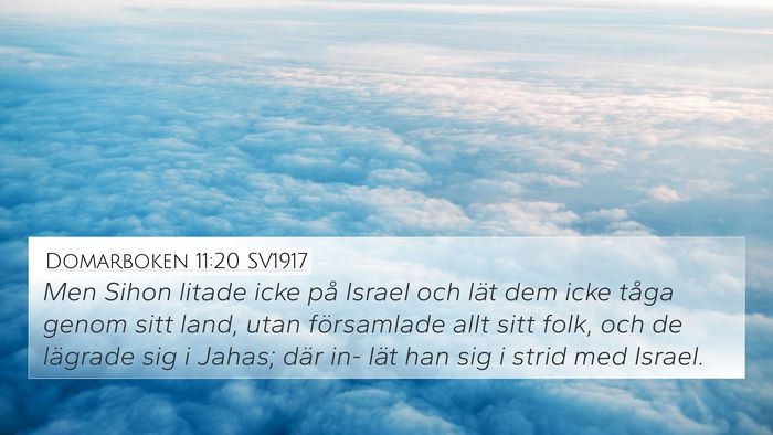 Domarboken 11:20 SV1917 Bible Verse Image