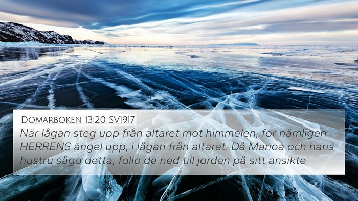 Domarboken 13:20 SV1917 Bible Verse Image