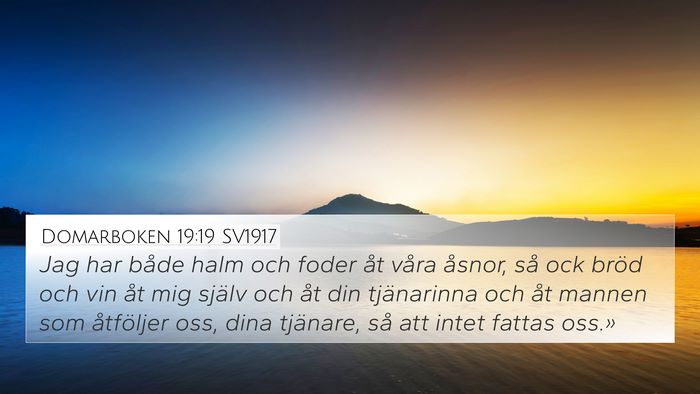 Domarboken 19:19 SV1917 Bible Verse Image