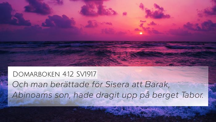 Domarboken 4:12 SV1917 Bible Verse Image