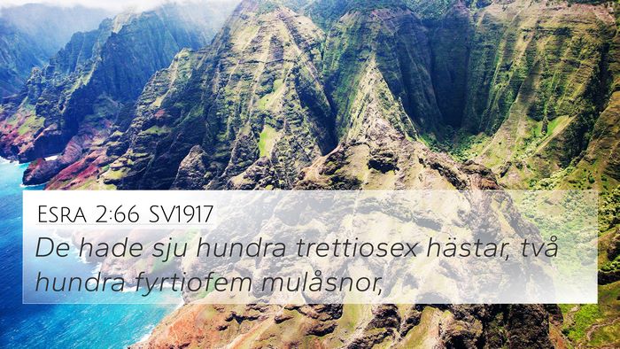 Esra 2:66 SV1917 Bible Verse Image