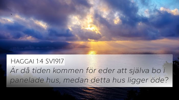 Haggai 1:4 SV1917 Bible Verse Image