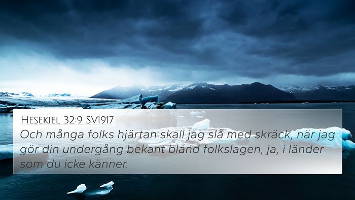 Hesekiel 32:9 SV1917 Bible Verse Image