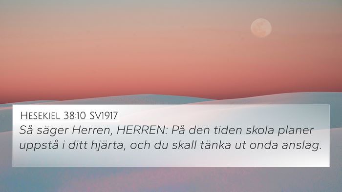Hesekiel 38:10 SV1917 Bible Verse Image