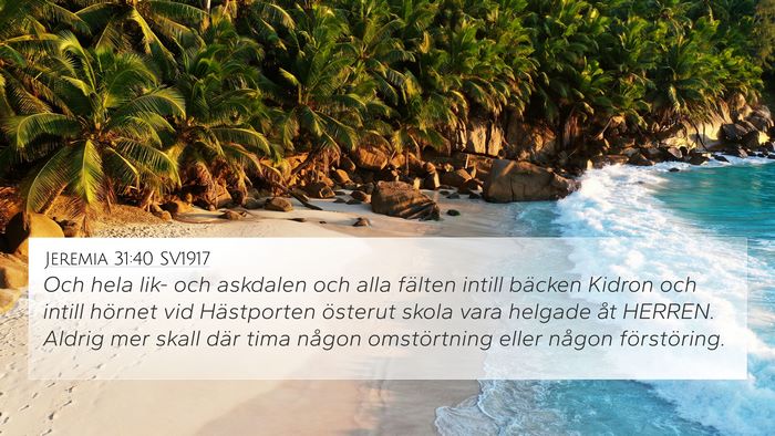 Jeremia 31:40 SV1917 Bible Verse Image