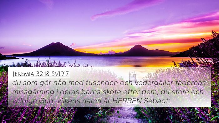 Jeremia 32:18 SV1917 Bible Verse Image