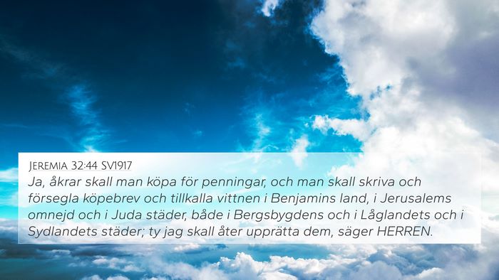 Jeremia 32:44 SV1917 Bible Verse Image