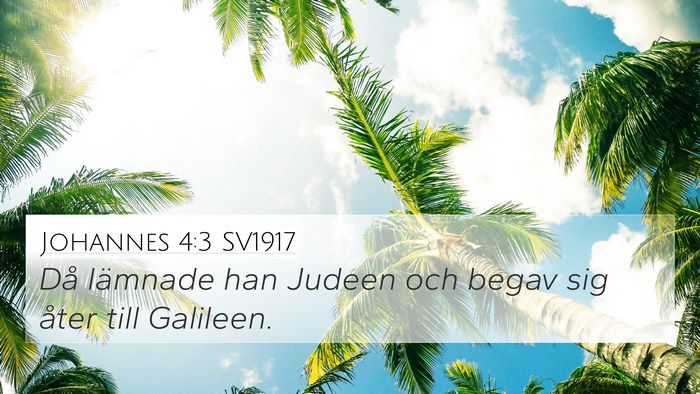 Johannes 4:3 SV1917 Bible Verse Image