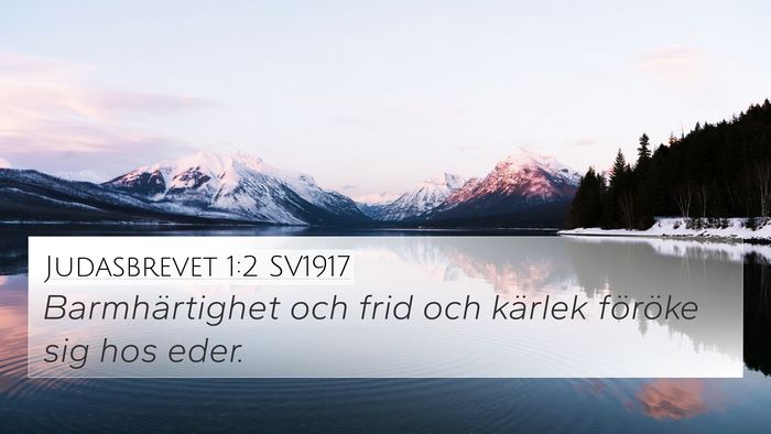 Judasbrevet 1:2 SV1917 Bible Verse Image