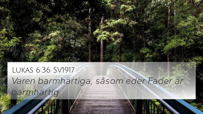 Lukas 6:36 SV1917 Bible Verse Image
