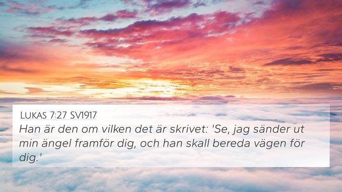 Lukas 7:27 SV1917 Bible Verse Image