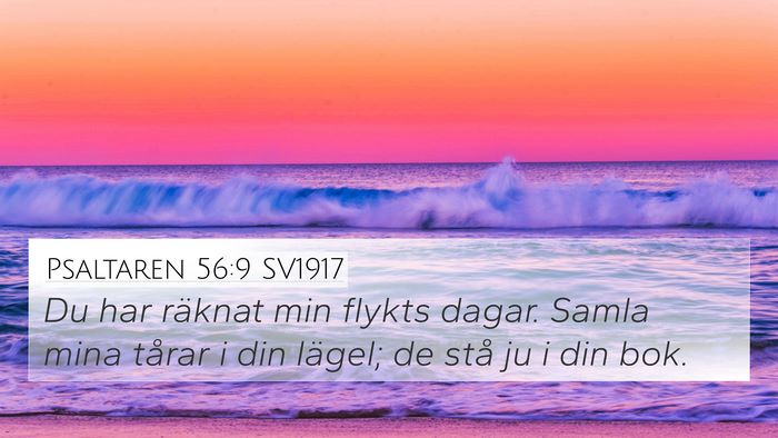 Psaltaren 56:9 SV1917 Bible Verse Image