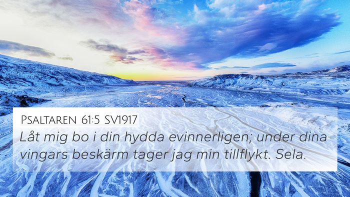 Psaltaren 61:5 SV1917 Bible Verse Image