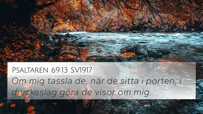 Psaltaren 69:13 SV1917 Bible Verse Image