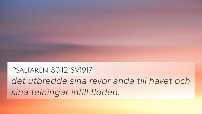 Psaltaren 80:12 SV1917 Bible Verse Image
