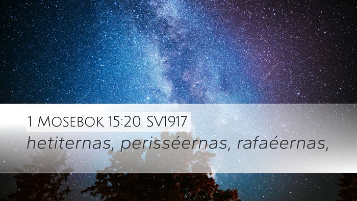1 Mosebok 15:20 SV1917 Bible Verse Image