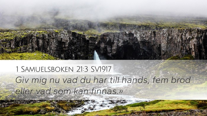 1 Samuelsboken 21:3 SV1917 Bible Verse Image