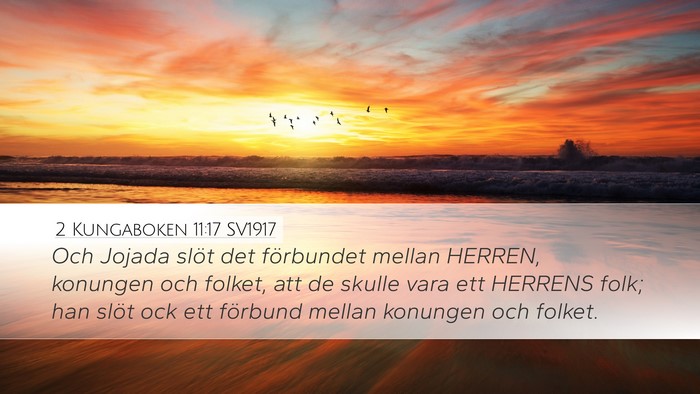 2 Kungaboken 11:17 SV1917 Bible Verse Image