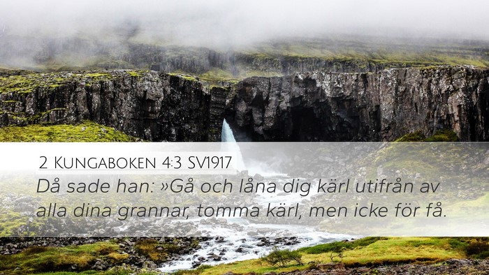 2 Kungaboken 4:3 SV1917 Bible Verse Image