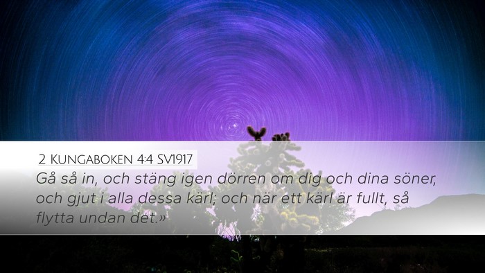 2 Kungaboken 4:4 SV1917 Bible Verse Image
