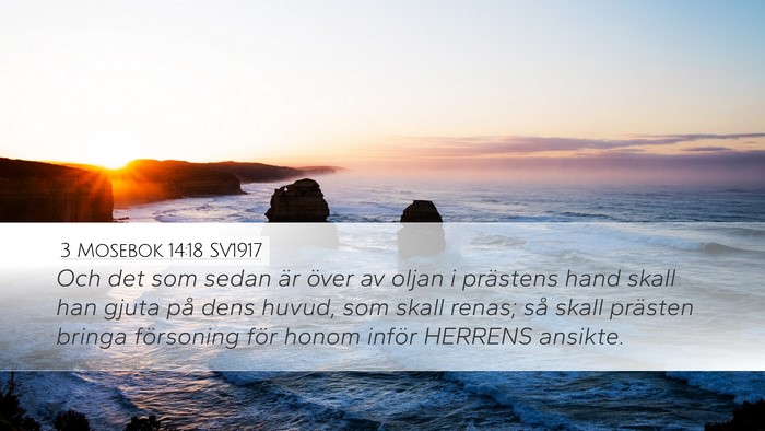3 Mosebok 14:18 SV1917 Bible Verse Image