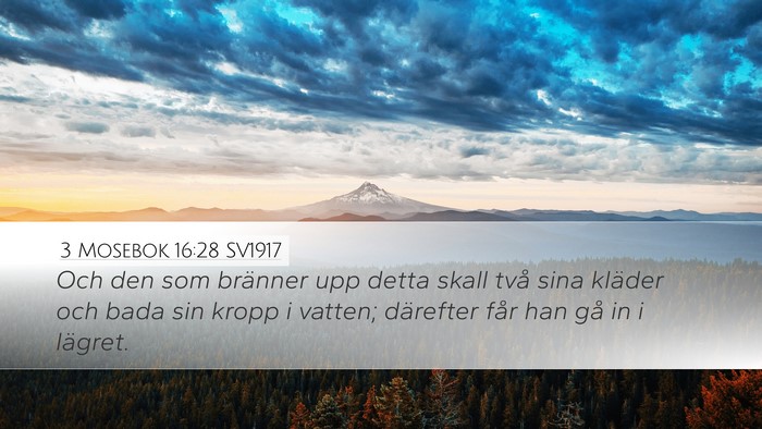 3 Mosebok 16:28 SV1917 Bible Verse Image