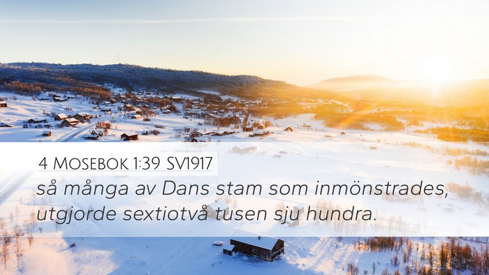 4 Mosebok 1:39 SV1917 Bible Verse Image