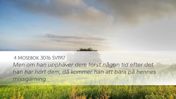 4 Mosebok 30:16 SV1917 Bible Verse Image