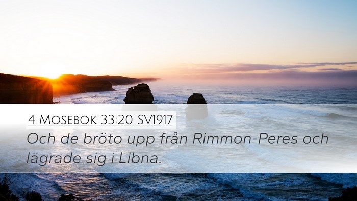 4 Mosebok 33:20 SV1917 Bible Verse Image