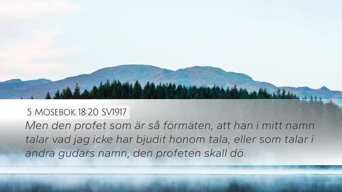 5 Mosebok 18:20 SV1917 Bible Verse Image