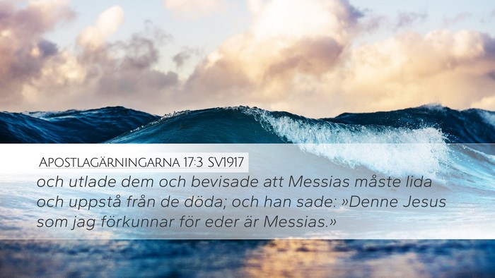 Apostlagärningarna 17:3 SV1917 Bible Verse Image