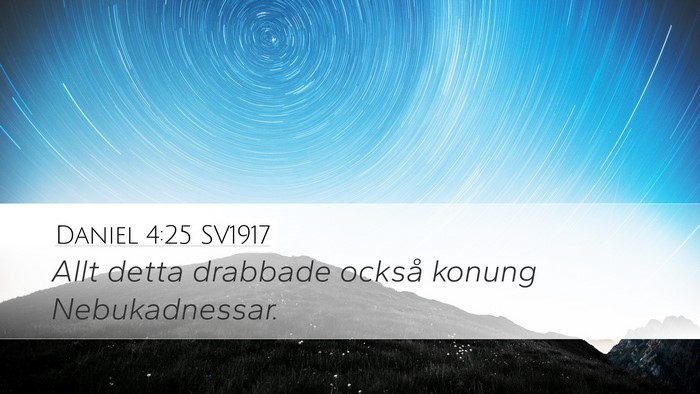 Daniel 4:25 SV1917 Bible Verse Image