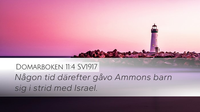 Domarboken 11:4 SV1917 Bible Verse Image