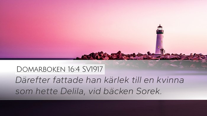 Domarboken 16:4 SV1917 Bible Verse Image