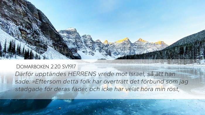 Domarboken 2:20 SV1917 Bible Verse Image