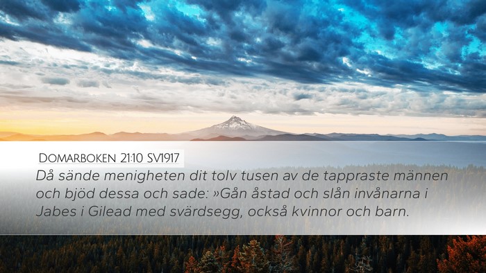 Domarboken 21:10 SV1917 Bible Verse Image