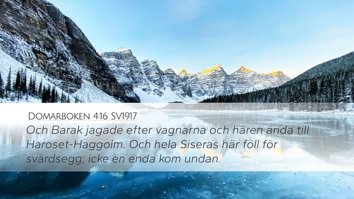Domarboken 4:16 SV1917 Bible Verse Image
