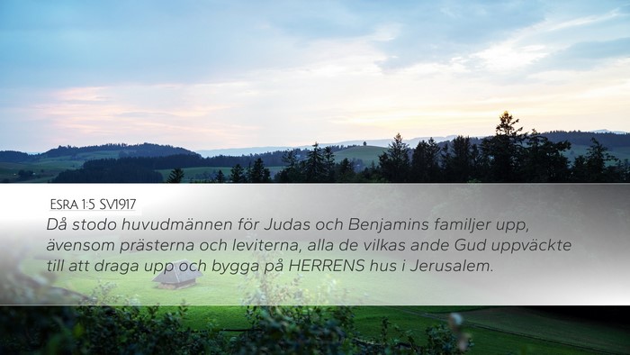 Esra 1:5 SV1917 Bible Verse Image